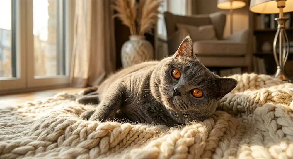 Professional British Shorthair care guide with smart technology